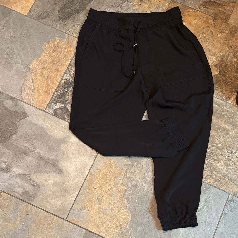 Ann Taylor Black Jogger Pants